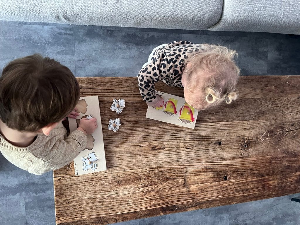 activiteit knutselen met kinderen